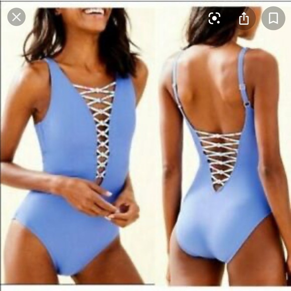 Lilly Pulitzer 🌴🌞Isle Lattice Swimsuit - Picture 8 of 8